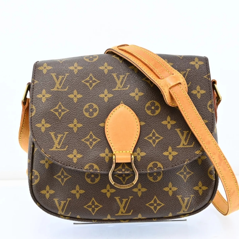 Louis Vuitton Monogram Brown and Tan Shoulder Bag